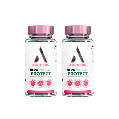 2 Aesthetic Labs Hepatic para protección Hepática | 2 pack