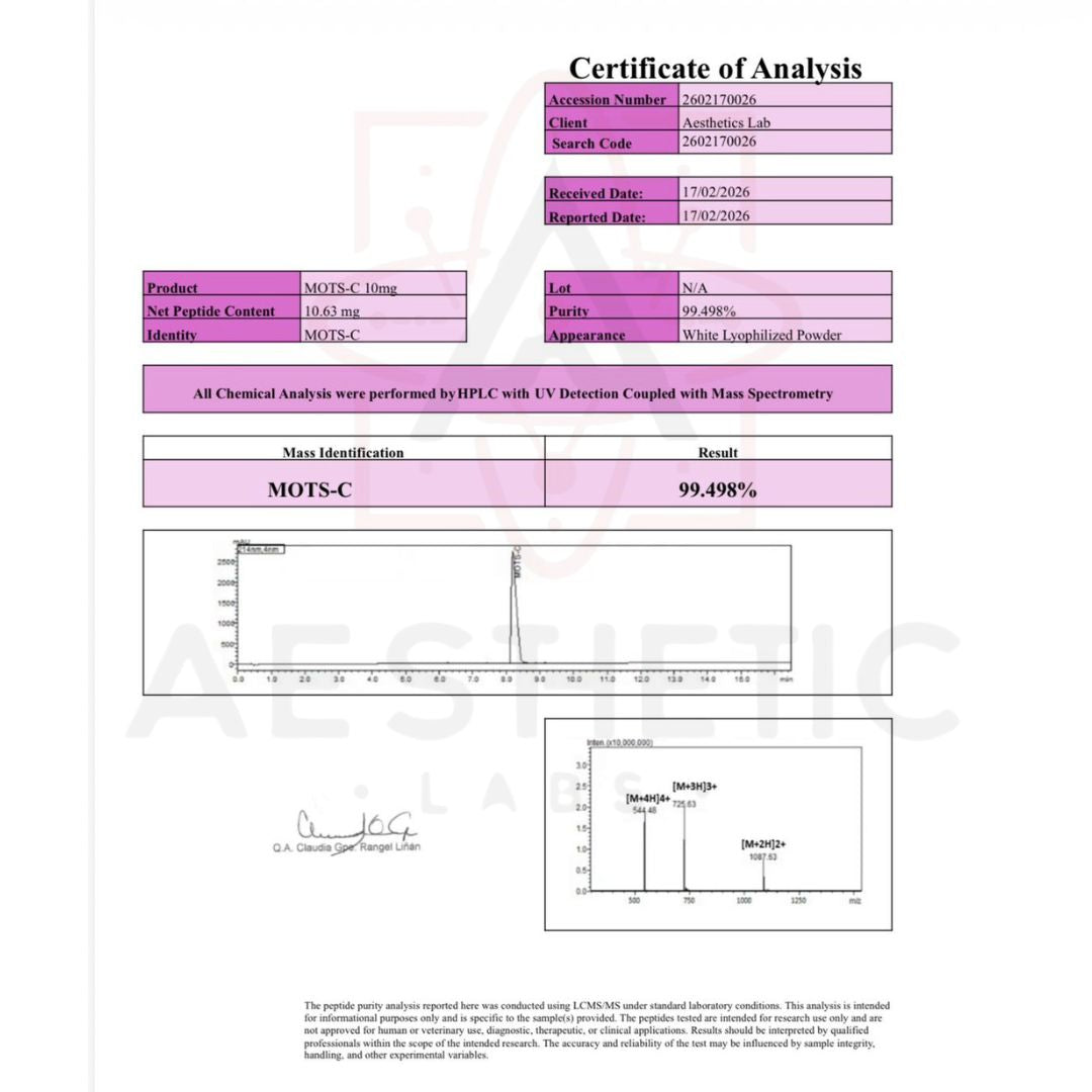 Aesthetic Labs - M7-MitoSeries (10mg + Diluyente)