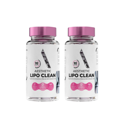 2 Aesthetic Lipo Clean para Definición, Energía y Control del Apetito